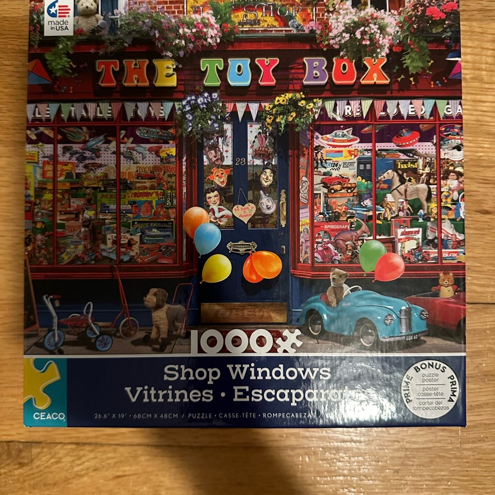1000 Piece Shop Window Puzzle